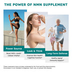 Scibalia NMN Supplement Liquid Drops,4-in-1 NMN Beta 1000mg w. Quercetin TMG Resveratrol for Anti Aging Energy & Immune Support, NMNH Alternative Liposomal High Absorption for Women Men