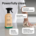 ATTITUDE Kitchen Cleaner Spray, EWG Verified, Degreaser Spray to Cut Grease & Grime, Plant-Based & Vegan, Lavender & Rosemary, 26 Fl Oz (Pack of 3)