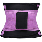 VENUZOR Waist Trainer Belt for Women - Waist Cincher Trimmer - Slimming Body Shaper Belt - Sport Girdle Belt (UP Graded)(Purple,Medium)