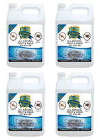 Fruit Fly & Drain Fly Killer - Simple Commercial Drain Gel Treatment - Eliminates Gross Fruit Flies, Drain Flies, Sewer Flies & Gnat Infestations From Any Drain. Fast & Easy - (128 Oz, Case of 4)