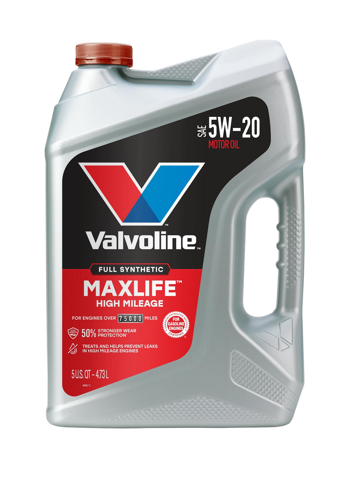 Valvoline MaxLife High Mileage Full Synthetic 5W-20 Motor Oil 5 Quart