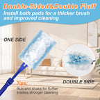 50 Count Duster Refills Compatible with Swiffer Duster