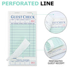 XKDOUS 30 Pack Server Books, Server Note Pads, Guest Check Books for Servers, Waitress Notepads for Restaurants, 1500 Orders Total