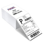Fuxury Thermal Labels 4x6 200 Labels Fanfold Direct Shipping Label