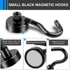 LOVIMAG Magnetic Hooks for Cruise Essentials 2026 Cabins Door 12 Pack-30LBS