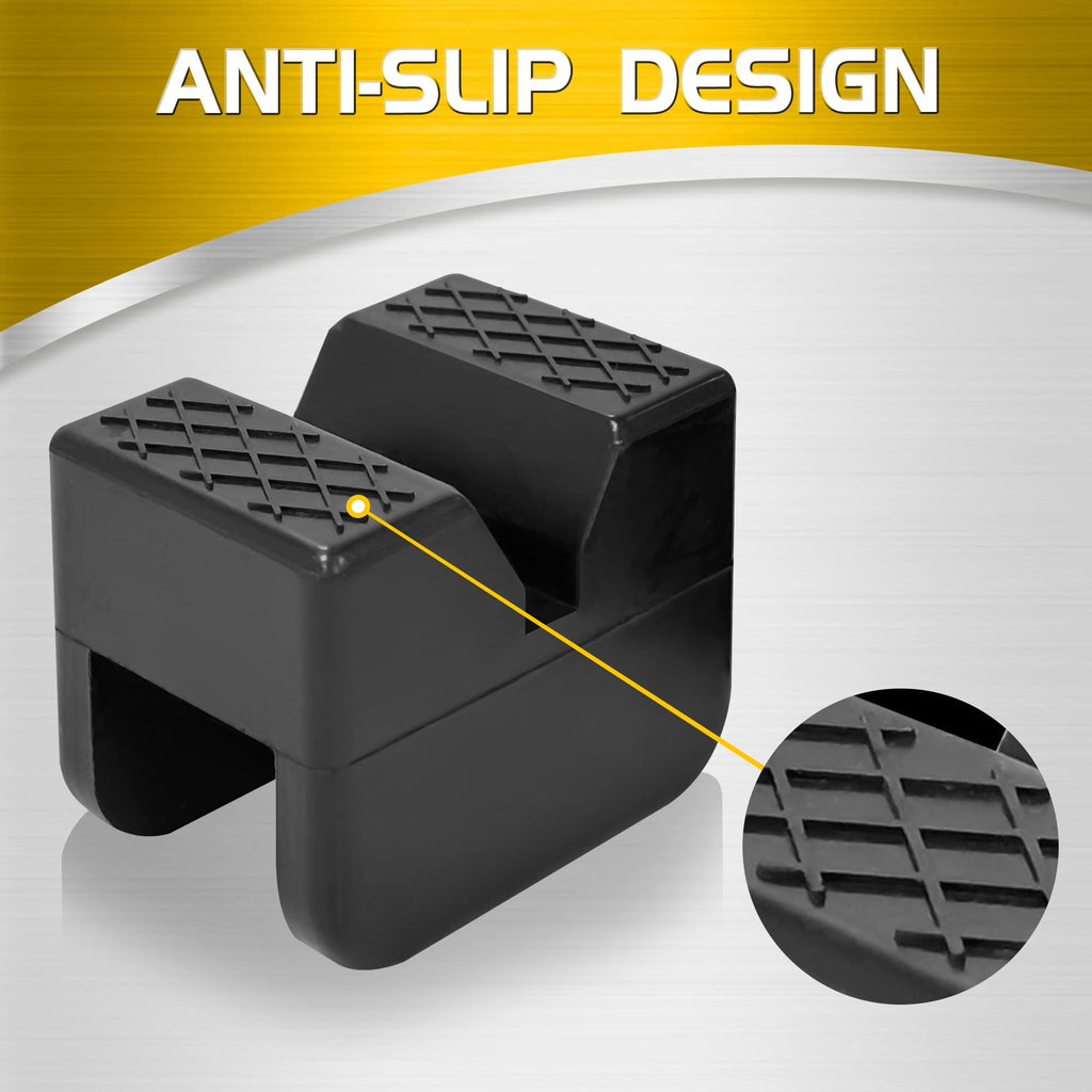 TONDA Jack Stand Pads, Rubber Pinch Weld Jack Adapter, 2 Pack
