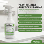 Metrex CaviCide HP Hydrogen Peroxide Disinfectant, 24 Oz Spray, 1 Count