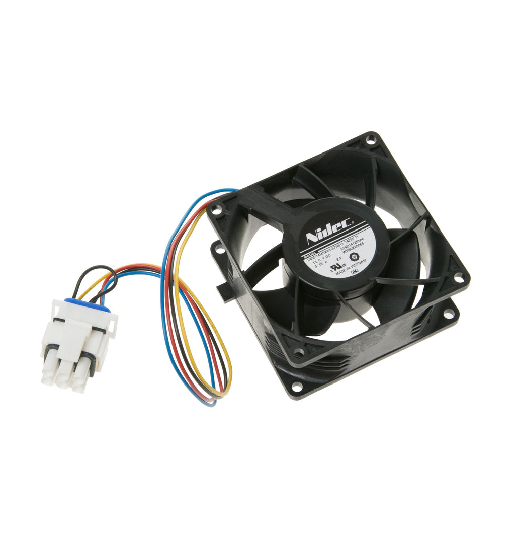 GE Appliances Refrigerator Evaporator Fan Motor WR60X26866, WR60X26033