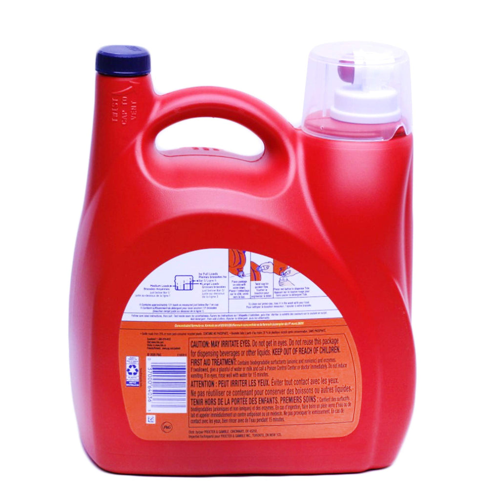 Tide High Efficiency, Ultra Concentrated Original Liquid Laundry Detergent 4.87 L/165 Fl. Oz - 131 Loads
