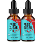 Free Sugar Pro Drops, FreeSugar Pro Blood Formula Support Supplement Liquid Drops - Maximum Strength, FreeSugarPro Health and Wellness All Natural Formula Drops, Free SugarPro Drops Reviews (2 Pack)