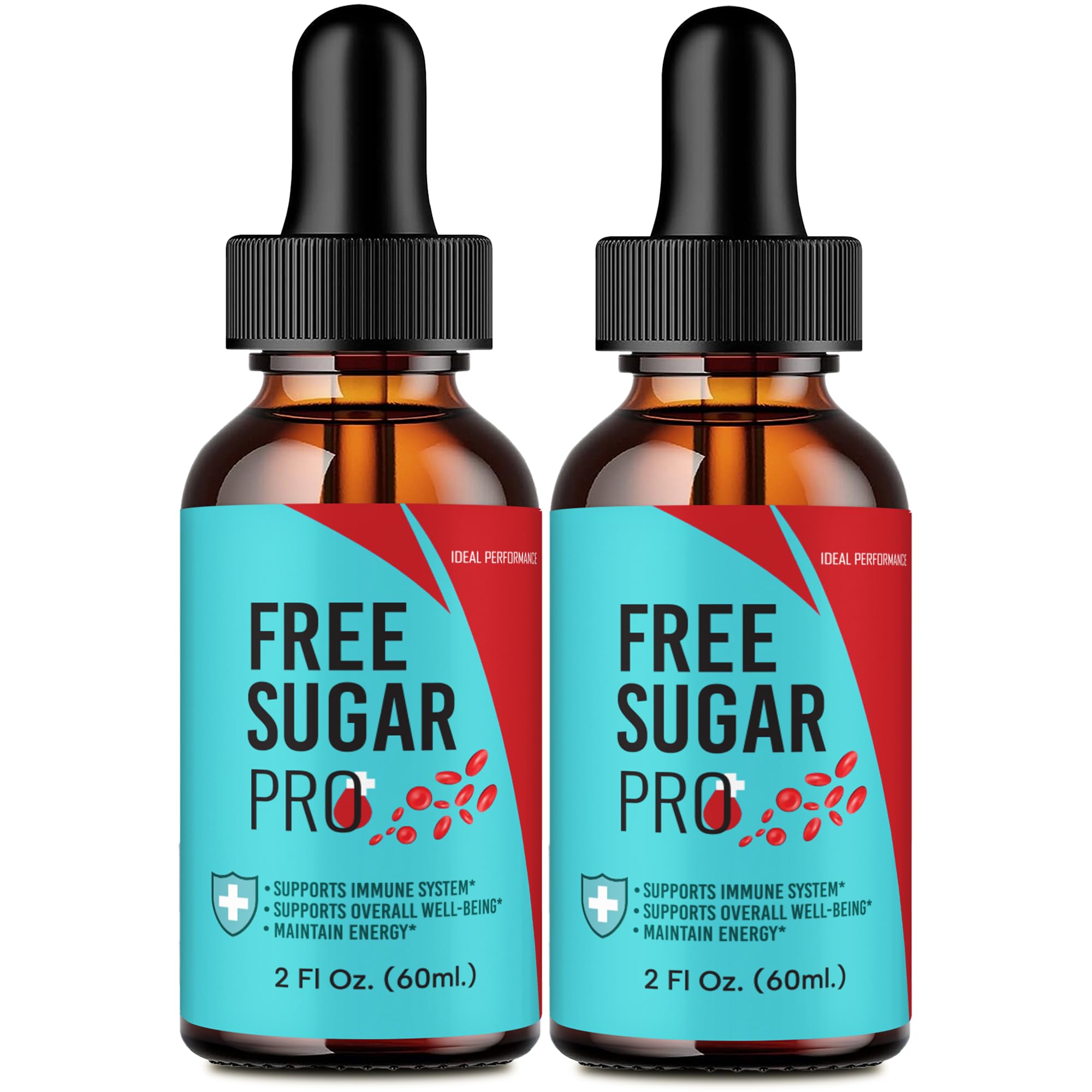 Free Sugar Pro Drops, FreeSugar Pro Blood Formula Support Supplement Liquid Drops - Maximum Strength, FreeSugarPro Health and Wellness All Natural Formula Drops, Free SugarPro Drops Reviews (2 Pack)