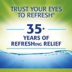 Refresh RELIEVA PF Xtra Preservative-Free Artificial Tears Lubricant Eye Drops, 0.33 fl oz (10 mL), 1 Count