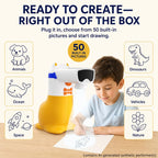 Yoturetoys AI Drawing Projector for Kids, Birthday Gift Toy, Ages 5-12