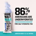 Fire Science Fire Salt Hydration Sticks, Electrolytes & Coconut Water, Hydration Drink Mix with Magnesium, Potassium & Sodium, Zero Sugar, Single Serve On the Go Packs, Variety Pack Flavors, 32 Count