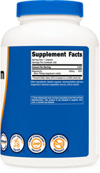 Nutricost Magnesium Oxide 750mg, 240 Capsules (3 Bottles)