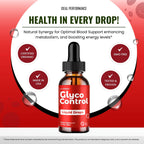 Glyco Control Drops, Glyco Control Healthy Blood Formula Support Supplement Liquid Drops - Extra Strength, GlycoControl Health & Wellness All Natural Formula Drops, GlycoControl Drops Reviews (5 Pack)