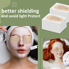 80 Pcs Adhesive Eye Patches, Disposable Eye Pads for Adults Latex Free Adhesive Bandages(3 x 2 Inch,Nude)