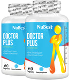 NuBest Doctor Plus with Calcium, Vitamin D3, Vitamin K2 (MK7), Magnesium Capsules for Bone Strength, Healthy Bones, Immunity, Calcium Max Absorption for Age 10+ | 120 Capsules | 2 Months Supply