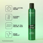 Redken Root Lifter Volumizing Spray Foam | For All Hair Types | Provides Body, Volume & Anti-Frizz Protection | Medium Control | 10.58 Oz
