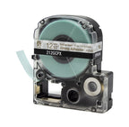 Epson LABELWORKS 212GCPX Genuine PET (Polyester) Tape Cartridge - Gold on Clear Label Maker Tape - 1/2" (12MM) Wide, 30'