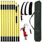 TGrasol 7.3-30FT Adjustable Manual pole saws for tree trimming