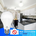 ENERGETIC SMARTER LIGHTING A21 LED Bulbs 150 Watt Equivalent LED Light Bulb, Soft White 2700K, 2600 High Lumens Super Bright Light Bulb, E26 Base, Non Dimmable, UL Listed, 2 Pack