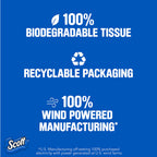 Scott Rapid-Dissolving Toilet Paper, Bath Tissue for RV & Boats , 4ct packs X 12= 48 rolls