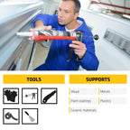 Sika Sikaflex-221 - Aluminum Gray - Multi-Purpose Polyurethane sealant/Adhesive - Creates Permanent Elastic Seal - Sandable/paintable - Non-Corrosive - 10.1 fl. Oz (Pack of 24)