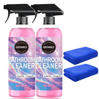 Gefanly Bathroom Cleaner, Gefanly Powerful Pink Bathroom Cleaner Spray, Heavy Duty All Purpose Bathrooms Descaler Foam Cleaners, Gentle Formula, for Tub Floor Tile,Showers,Bathtubs, Glass Surfaces