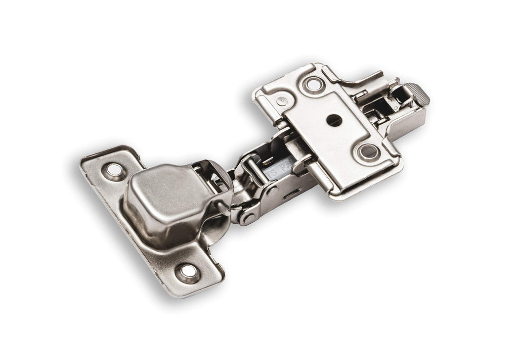 Berta 50-Pack Full Overlay Frameless Soft-Close European Hinges, 110° 3D Adjustable, Clip-On Concealed Kitchen Cabinet Door Hinges with Screws - Ideal for Modern Cabinet