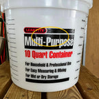 Leaktite 10Q12NM0012 10 Qt Multi-Purpose Pail W/Reinforced Rim, 10Qt