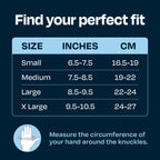 ComfyBrace Copper Arthritis Gloves, Hand Compression Gloves for Women & Men