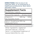 Metabolic Maintenance L-Glutathione 100 mg - Reduced Glutathione Supplement - Antioxidant & Cellular Support - Hypoallergenic & Non-GMO - 60 Servings - 60 Capsules