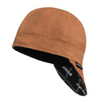 ARCCAPTAIN Reversible Welding Cap, 8 Panel Protective Welders Cap, 10 oz Fireproof Cotton Comforts for Safety and Protection While Welding to Men Women, Khaki, 7 5/8