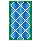Filterbuy 20x30x1 Air Filter MERV 13 Optimal Smoke & Allergy Defense (2-Pack), Electrostatic Pleated HVAC AC Furnace Filters Replacement, Made in USA (Actual Size: 19.63 x 29.63 x 0.75)