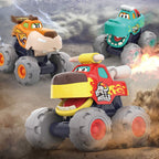 Toy Cars for 1-3 Year Old, 3PCS Animal Monster Truck, 1 Year Old Boy Gifts