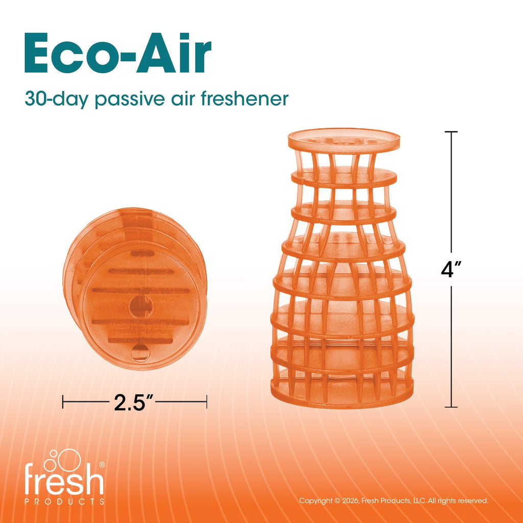 Fresh Products Eco Air Freshener Refill Solid Dry, Mango, 6 Pack