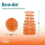 Fresh Products Eco Air Freshener Refill Solid Dry, Mango, 6 Pack