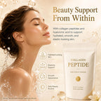 Kunnozz Bio Peptide Powder, with Hyaluronic Acid, Probiotics, B Vitamins, Natural Flavor, 200 Grams