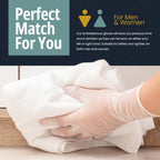 MED PRIDE Vinyl Medical Exam Gloves,Powder & Latex-Free, Medium,100-Count