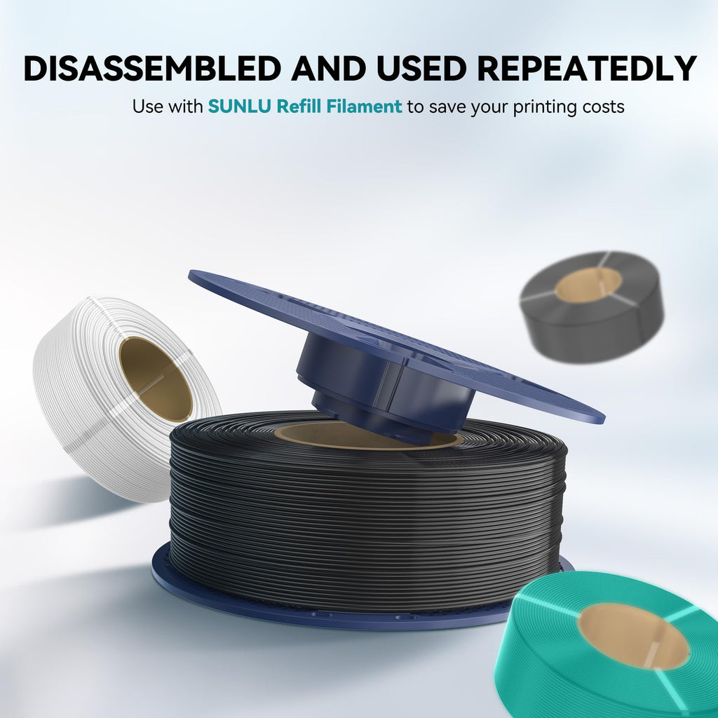 SUNLU High Speed ABS Filament, 350mm/s Rapid ABS 3D Printer Filament 1.75mm, Heat Resistance, Excellent Toughness, Fast Printing, Compatible with 99% FDM 3D Filament Printer, 1KG Spool.(Olive Green)