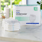 McKesson Ultra Adult Incontinence Underwear, [72 Count], Heavy Absorbency, Large, 44-58 in. Unisex Bladder Leak Protection, Pull-On Style with Tear-Away Sides, Postpartum and Incontinence Support