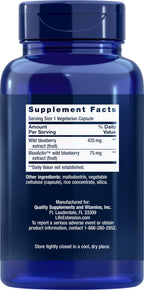 Life Extension Blueberry Extract, 60 Vegetarian Capsules (Pack of 2)