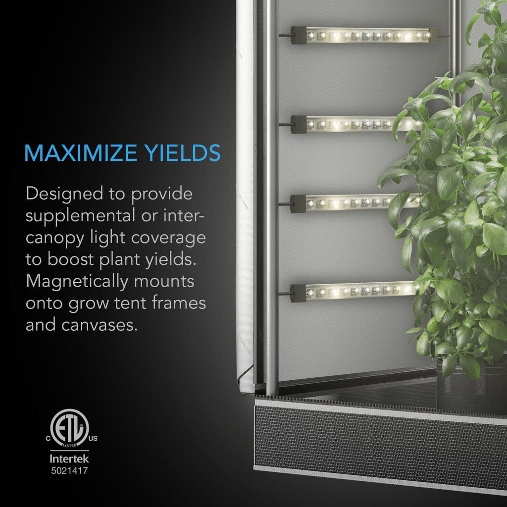 AC Infinity IONBEAM S16, Full Spectrum LED Grow Light Bars 16”