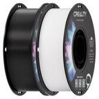 Creality 2 kg Black & White PETG 1.75mm Filament, 3D Printer Filament Bundle, Excellent Toughness High Precision, Odorless Non-Toxic Moistureproof, Glossy, Accuracy +/- 0.02mm