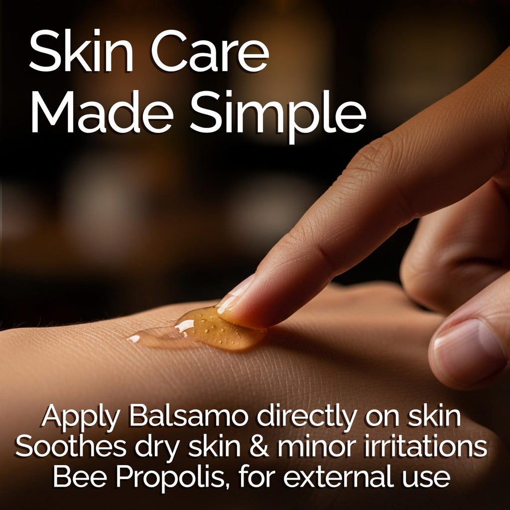 Balsamo Tchakowski Liquid bee Propolis Extract | Natural Propolis Supplement for Skin Soothing & Daily Wellness | Multi-use Propolis Liquid for Oral & Topical Care | Vitamin E Formula | 2-Pack