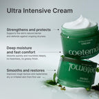 coeternal Ultra Intensive Cream, Hydrating Korean Face Moisturizer with Niacinamide, Arginine & Algae11 Extracts, Non-greasy Barrier Cream for Dry, Oily or Sensitive Skin, 50ml / 1.69 fl.oz.