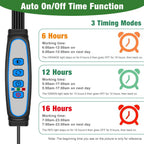 Garpsen Grow Lights for Indoor Plants, 5 Heads Grow Light with Tripod Stand