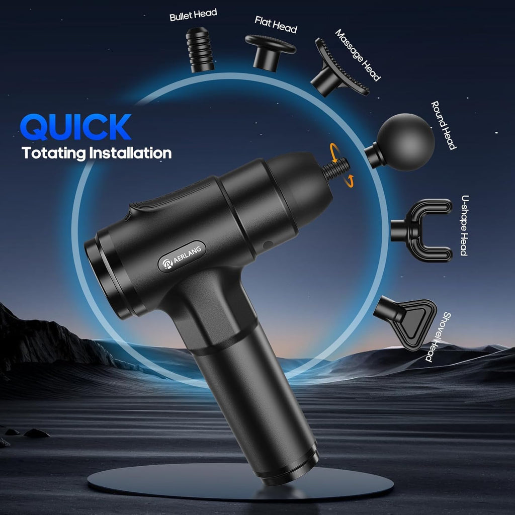Massage Gun Back Massager Deep Tissue for Athletes Christmas Gift for men