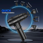 Massage Gun Back Massager Deep Tissue for Athletes Christmas Gift for men
